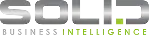 logo da empresa escrito solid business intelligence